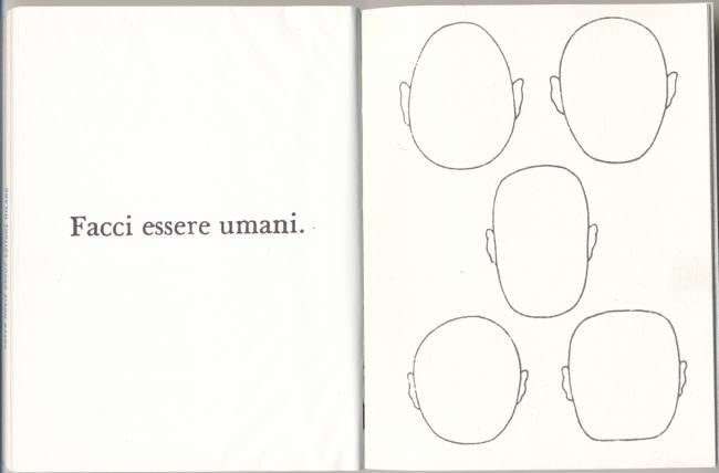 Картина под названием "facci essere umani" - Camilla Santi, Подлинное произведение искусства, Масло
