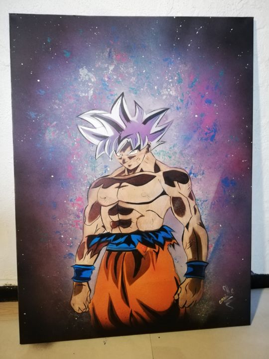 Ultra Instinct, Painting by Camille Scholler | Artmajeur