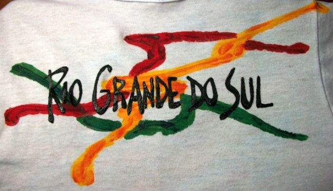 Artcraft titled "RIO GRANDE DO SUL" by Javier Rebellato, Original Artwork