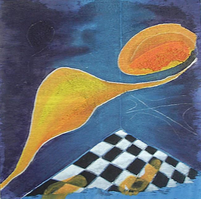 Schilderij getiteld "Una idea que se esf…" door Cams, Origineel Kunstwerk