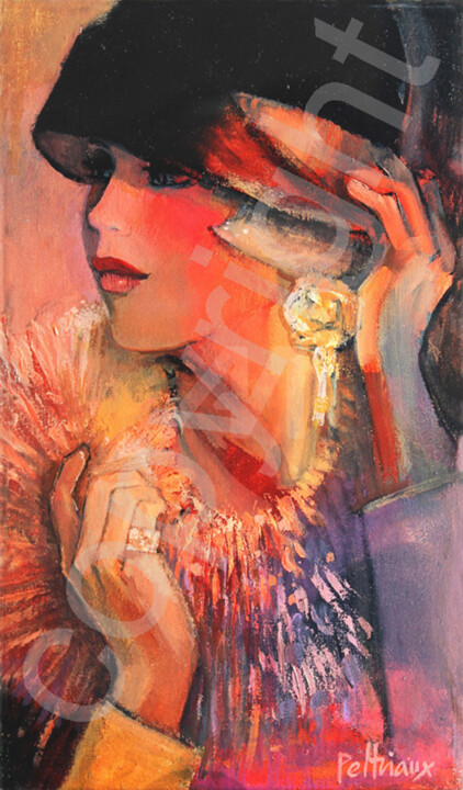 Digitale Künste mit dem Titel "feutre-taupe" von Bernard Peltriaux, Original-Kunstwerk, 2D Digital Work