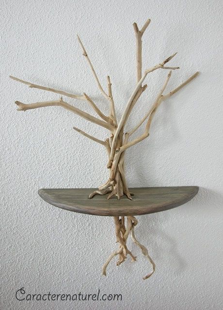 Installazione intitolato "Console arbre" da Benoit Galloudec, Opera d'arte originale