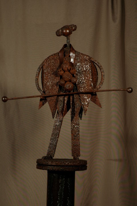 Sculpture titled "Houdini" by Caralmetal, Original Artwork