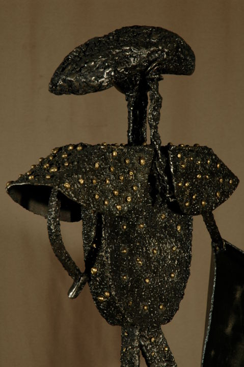 Sculpture titled "Le toreador" by Caralmetal, Original Artwork