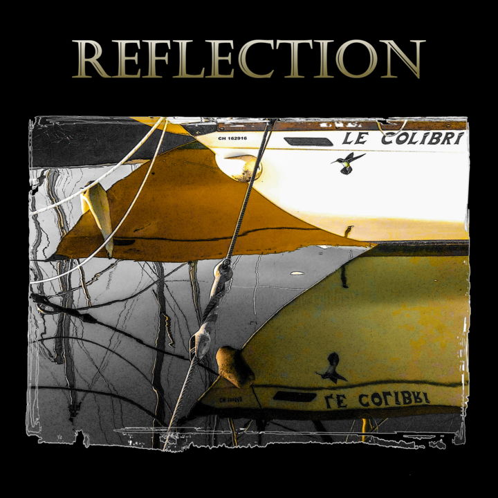 Digital Arts titled "Reflection | Colibr…" by Cardoso Manu, Original Artwork, Digital Photography