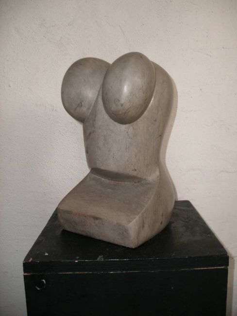 雕塑 标题为“Homme” 由Stephane Carel, 原创艺术品, 石