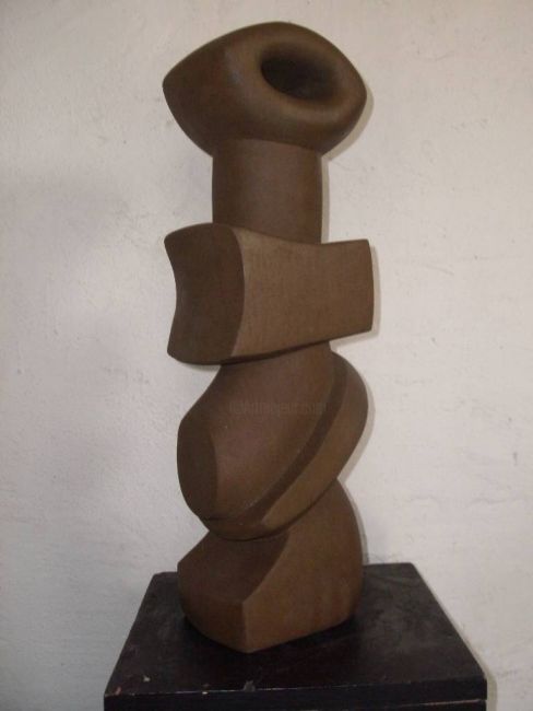 Sculpture intitulée "Elévation" par Stephane Carel, Œuvre d'art originale, Pierre