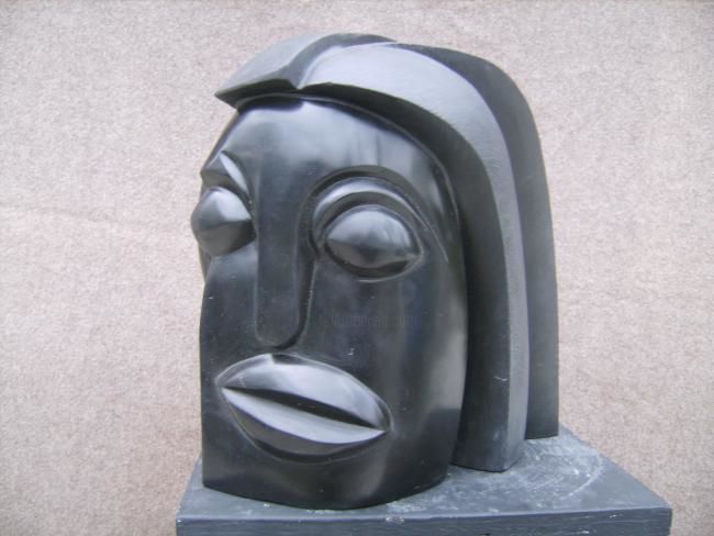 Sculpture titled "Têtes" by Stephane Carel, Original Artwork