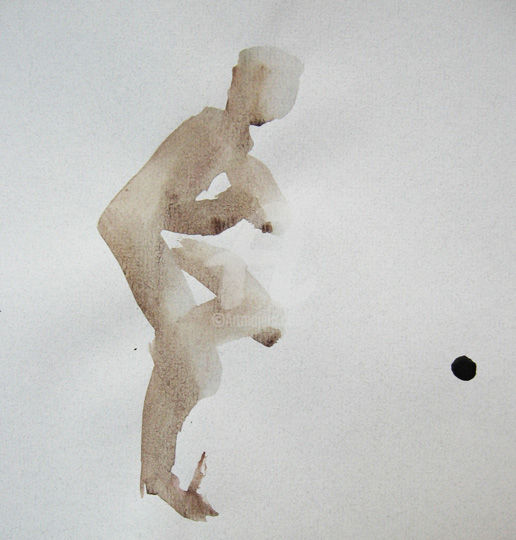 Рисунок под названием "Mouvements en Trans…" - Carole Roy, Подлинное произведение искусства, Другой