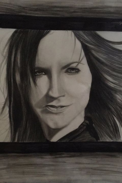 Drawing titled "Homage to Dolores O…" by Melissa Trunc, Original Artwork, Graphite