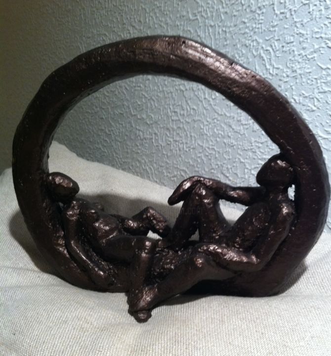 Sculpture titled "sans titre" by Perleecume, Original Artwork, Terra cotta