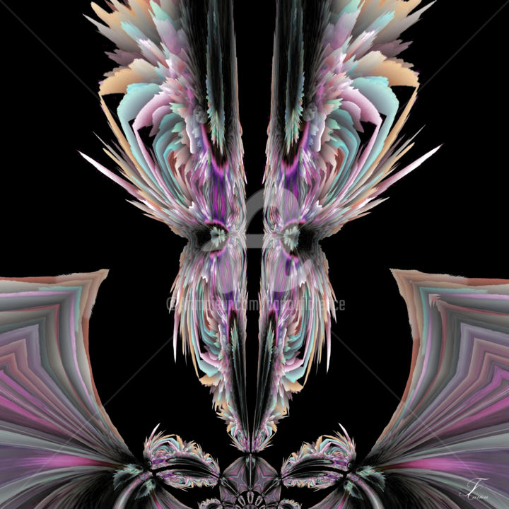 Digital Arts titled "Design 628" by Florence Cariou, Original Artwork, 2D Digital Work