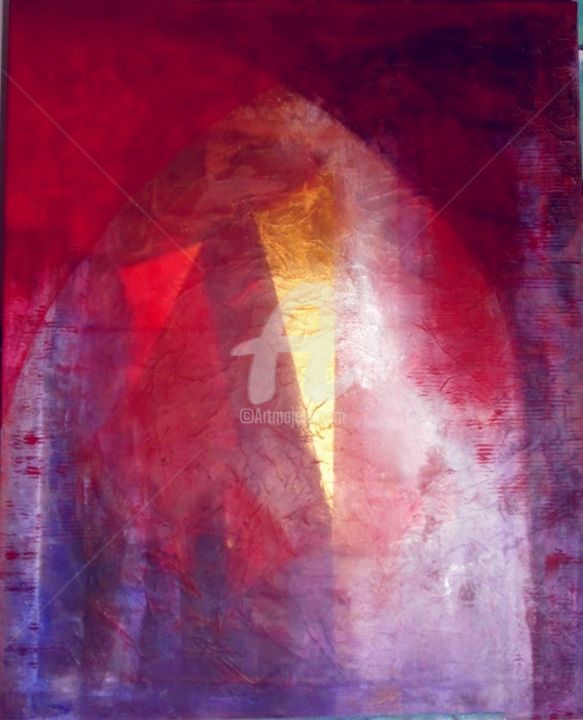 Painting titled "INQUIETUDINE" by Carla Battaglia, Original Artwork