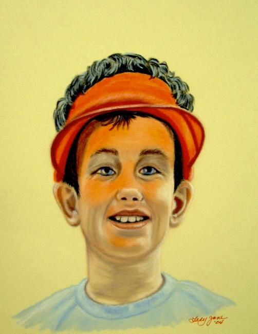 Painting titled "Sunny Matthew" by Carla J Connelly, Original Artwork