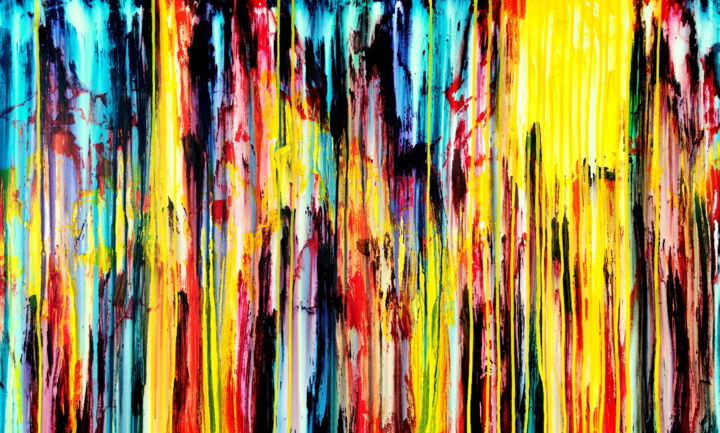 Painting titled "The Emotional Creat…" by Carla Sá Fernandes, Original Artwork, Acrylic