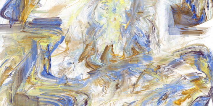 Arts numériques intitulée "The Waves within Th…" par Carla Sá Fernandes, Œuvre d'art originale, Peinture numérique