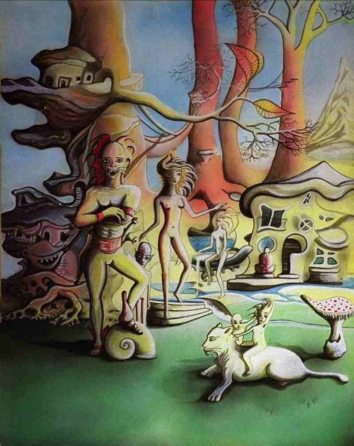 Peinture intitulée "gerico : le plaisir…" par Carlito, Œuvre d'art originale