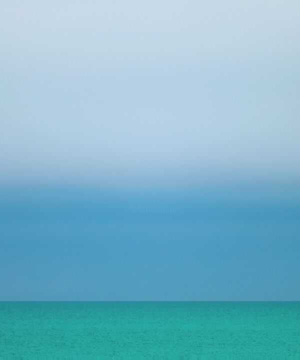 Fotografía titulada "Silent Seascape" por Carlos Canet Fortea, Obra de arte original, Fotografía digital