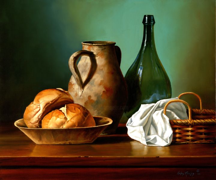 Digital Arts titled "Simple Things" by Carlos Reales, Original Artwork, Digital Painting