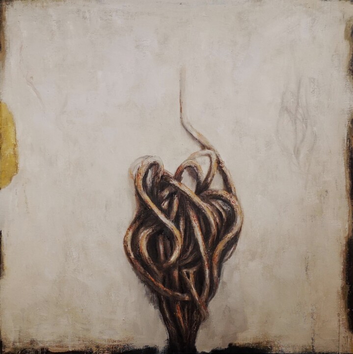 Pintura titulada "Exit" por Carlos Sánchez Maydana, Obra de arte original, Oleo