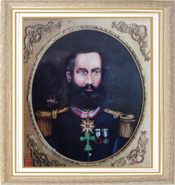 Painting titled " "GENERAL ARGOLO FE…" by Carlos Fonttes, Original Artwork