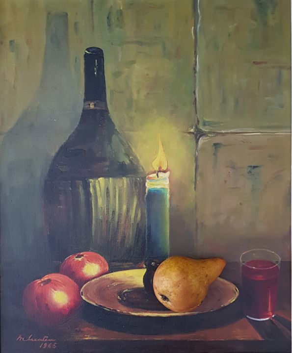 Fotografie mit dem Titel "Chandelle et  Custo…" von Carlos Vieira, Original-Kunstwerk, Nicht bearbeitete Fotografie