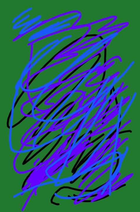 Arts numériques intitulée "Abstrait (ref.22321…" par Carlos Vieira, Œuvre d'art originale, Peinture numérique