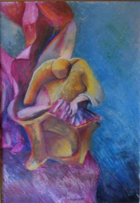 Pintura titulada "Tango" por Carlos Alberto Miranda, Obra de arte original, Oleo