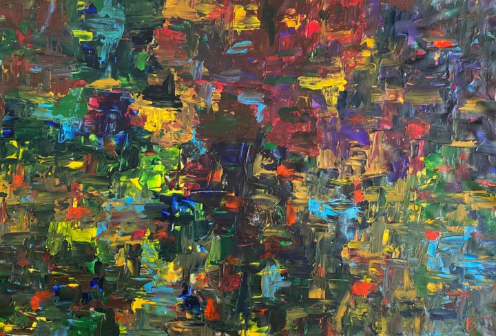 Pintura titulada "La Consagración de…" por Carlos Zayan, Obra de arte original, Acrílico