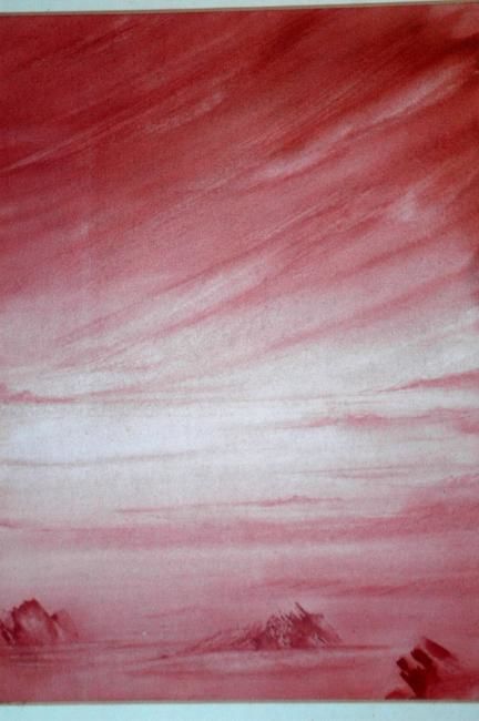 Pintura intitulada "red storm" por Carlos Larrosa Lombardi, Obras de arte originais