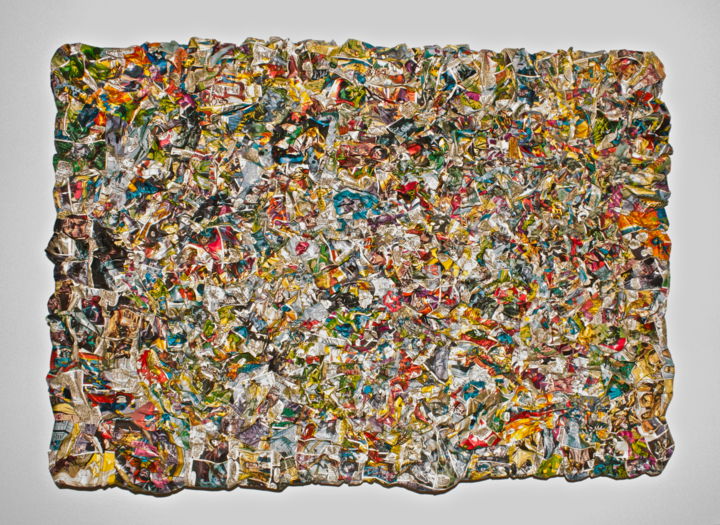 Картина под названием "Fumo" - Carmela Tedeschi, Подлинное произведение искусства, Масло