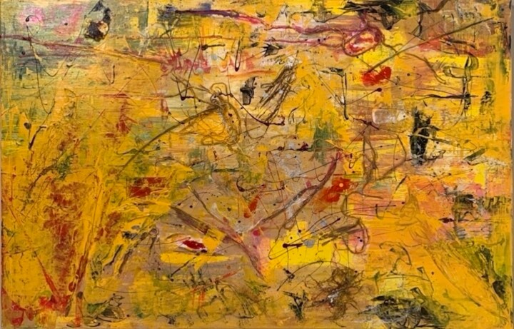 Картина под названием "Concencia" - Carmen Cantos, Подлинное произведение искусства, Акрил Установлен на Деревянная рама для…