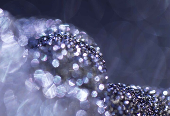 Photographie intitulée "Bleu diamond" par Carmen Carbonell, Œuvre d'art originale, Photographie numérique