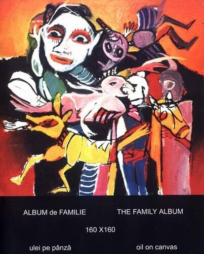 Disegno intitolato "The Family Album" da Carmen Cretzu-Iacob, Opera d'arte originale