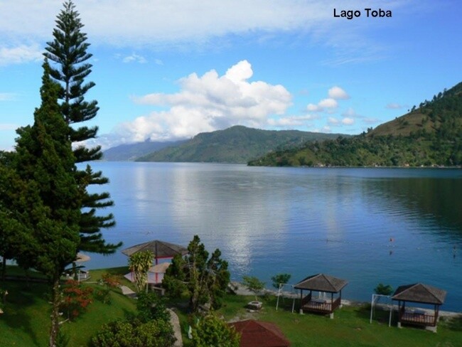 Fotografía titulada "Lago Toba (Sumatra…" por Carmen G. Junyent, Obra de arte original