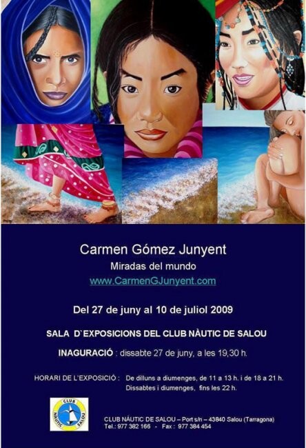 Fotografía titulada "EXPOSICIÓN "MIRADAS…" por Carmen G. Junyent, Obra de arte original