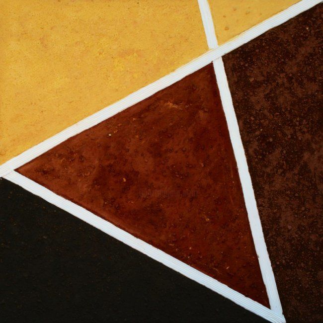 Pittura intitolato "Geometrismo Cromati…" da Carmen Spigno, Opera d'arte originale