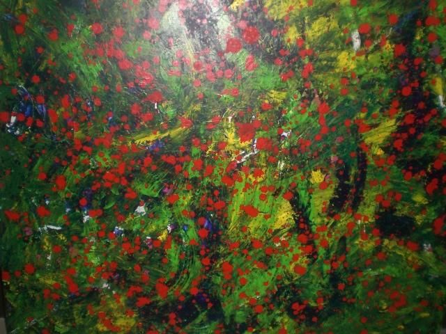Pintura titulada "War" por Carolina Acosta, Obra de arte original,
