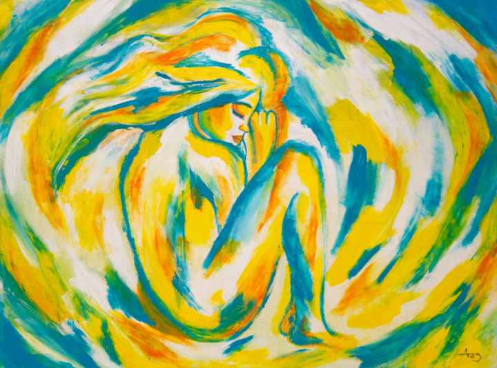Painting titled "img-3766.jpg" by Carolina Tabares Botero, Original Art, Acrylic