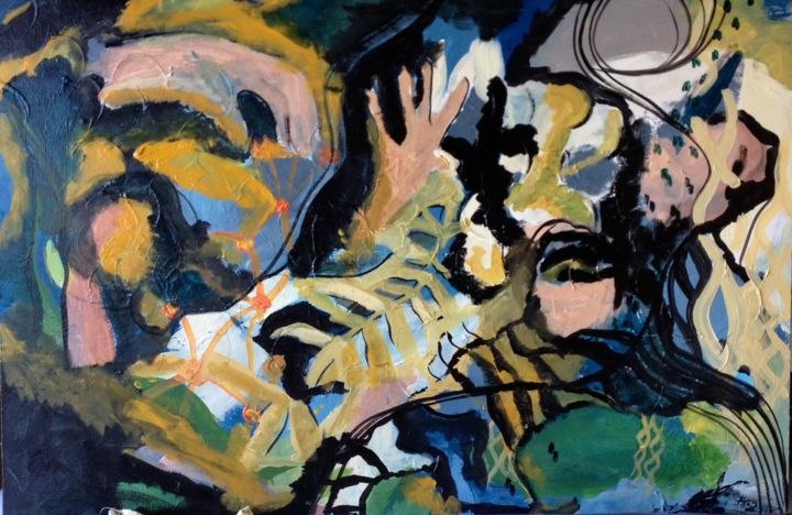 Painting titled "photo-2.jpg" by Carolina Tabares Botero, Original Art, Acrylic