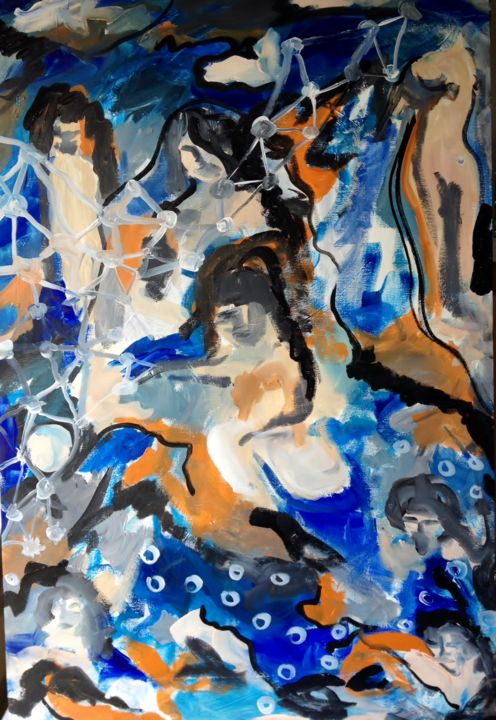 Painting titled "photo-3.jpg" by Carolina Tabares Botero, Original Art, Acrylic
