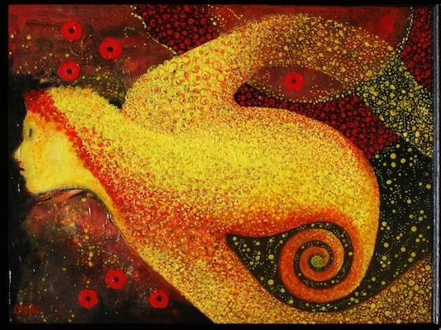 Painting titled "Starmaker 1" by Carol Lorac Young, Original Artwork