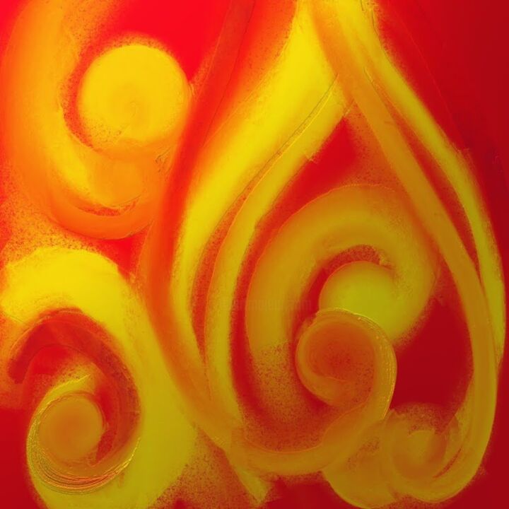 Lumière Rouge, Digital Arts by Carpediemlfr Artmajeur