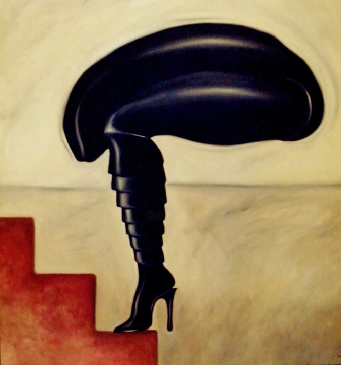 Pintura intitulada "equilibrium" por Edson Carra, Obras de arte originais