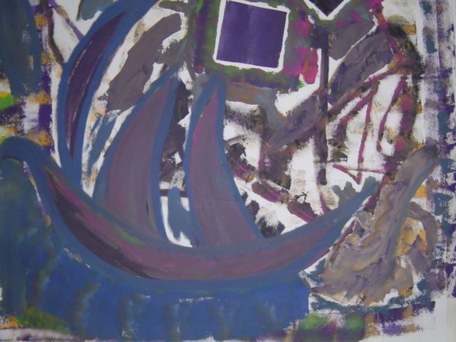 Pintura titulada "la vida" por Cañado Carugui A Samuri, Obra de arte original, Oleo