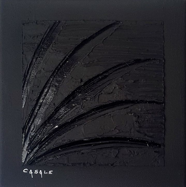 Peinture intitulée "Frisson - "L'infini…" par Casal'Art, Œuvre d'art originale, Acrylique