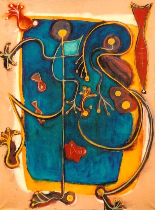 Pintura titulada "CHARIVARI" por Cassandre Jackson, Obra de arte original