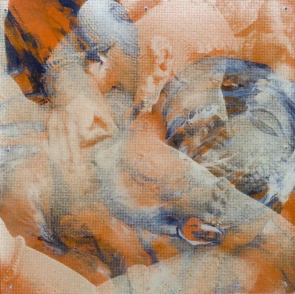 Malerei mit dem Titel "Baiser hindou 2" von Cat Sirot, Original-Kunstwerk