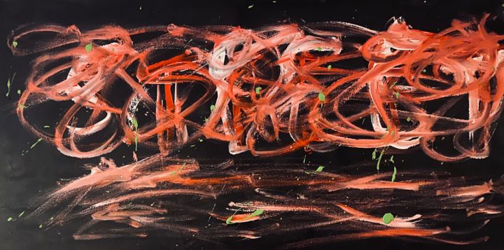 Pittura intitolato "Streetzer" da Rk07, Opera d'arte originale, Acrilico