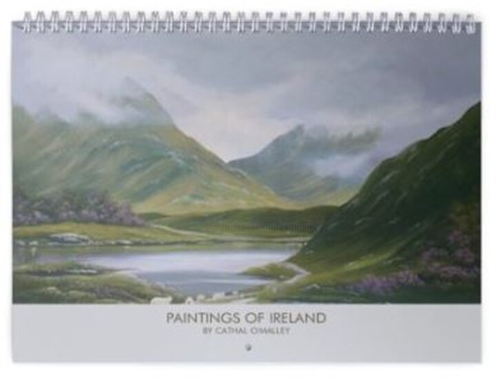Pittura intitolato "2020 Calendar of my…" da Cathal O Malley, Opera d'arte originale, Acrilico